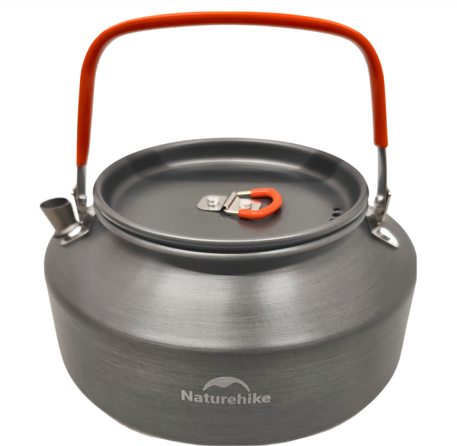 Naturehike 挪客 鋁合金茶壺 NH17C020-H 175 x 175 x 85cm 1.45L, 灰色, 1個