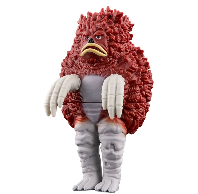 BANDAI 超人力霸王布雷薩怪獸軟膠 201嘎啦蒙, 1個