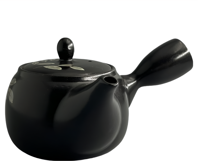 橫手急須壺, 1個, 黑色, 450ml