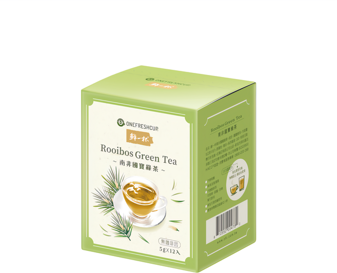 鮮一杯 南非國寶綠茶, 5g, 12入, 1盒
