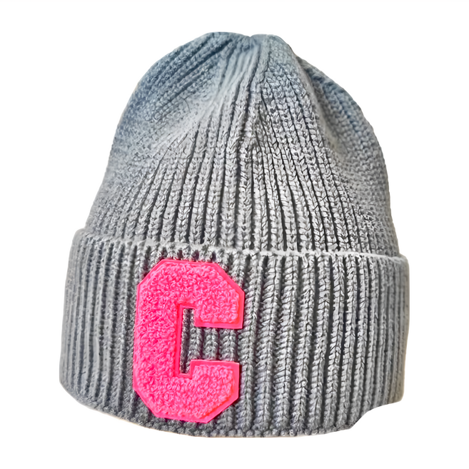 秋冬韓系C字毛帽 韓風C字針織帽 毛帽 針織帽 保暖帽 簡約風毛帽 親子帽