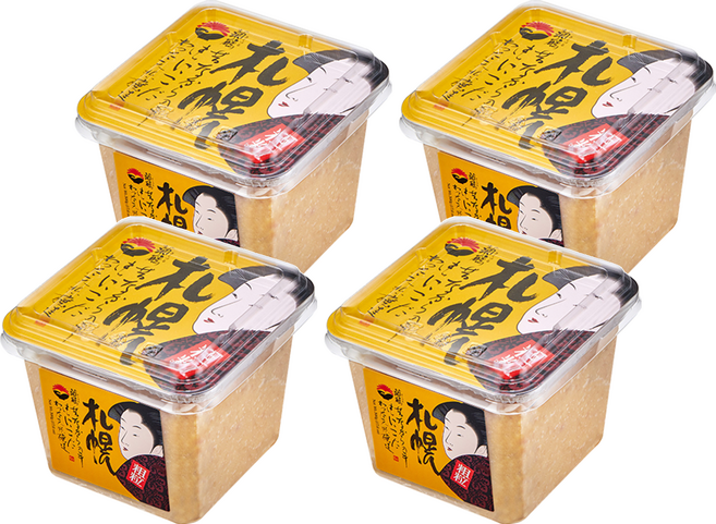 菊鶴 札幌味噌, 500g, 4盒