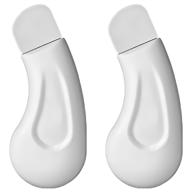 小麥購物 黑頭粉刺鏟 S370 18g, 2個, 白色