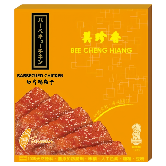 Bee Cheng Hiang 美珍香 真空切片雞肉乾, 200g, 1個