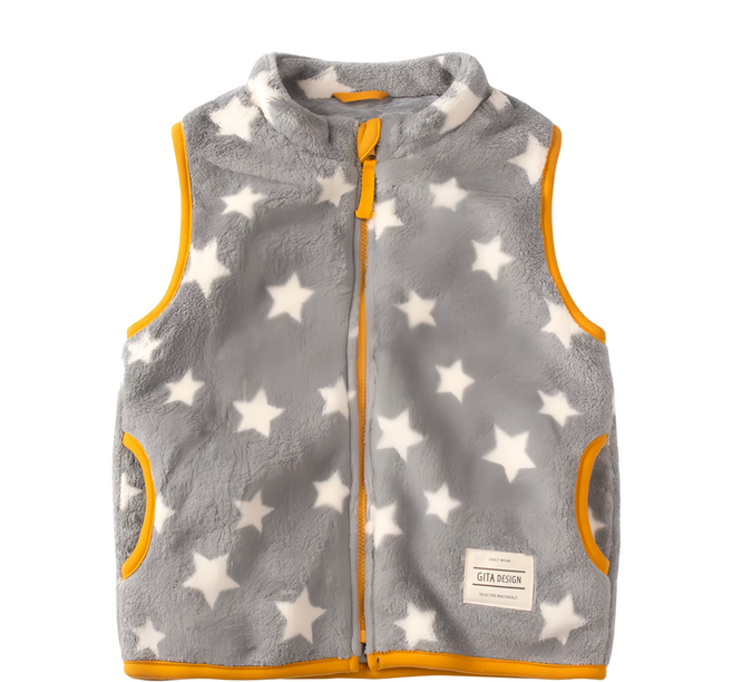 GITA DESIGN 兒童款 珊瑚絨保暖背心