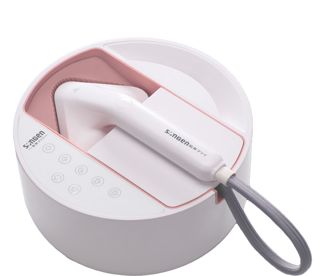 SOnGEn 松井 蒸熨兩用蒸氣掛燙機 平熨掛燙二合一 五段強度 600ml超大水箱, SG-QY21-P, 蜜桃粉