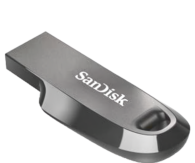 SanDisk 晟碟 Ultra Curve USB 3.2 Gen 1 高速讀取100MB/s CZ550 黑色, 32GB, 1個