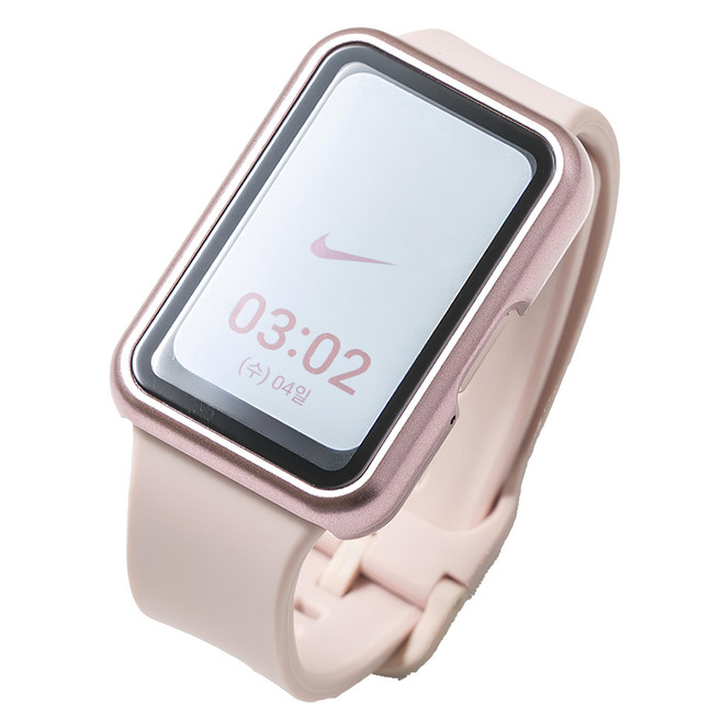 NUART Galaxy Fit 全覆蓋硬式保護殼, 1個, 玫瑰金