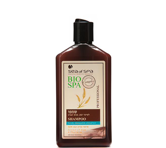 sea of spa 小麥精華洗髮乳 乾燥受損型, 400ml, 1瓶