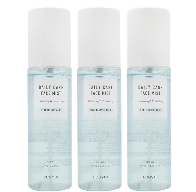eunyul Daliy Care 玻尿酸修護噴霧, 100ml, 3瓶