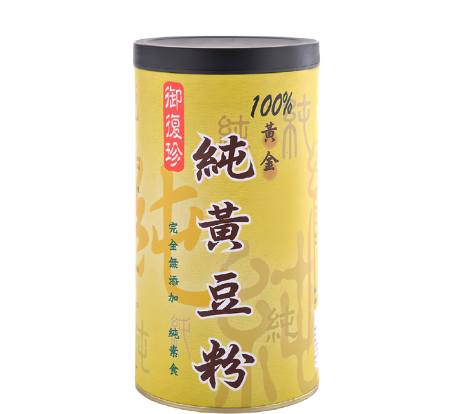 御復珍 純黃豆粉 細緻研磨 無沙沙口感 嚴選非基改黃豆 無添加, 400g, 1罐