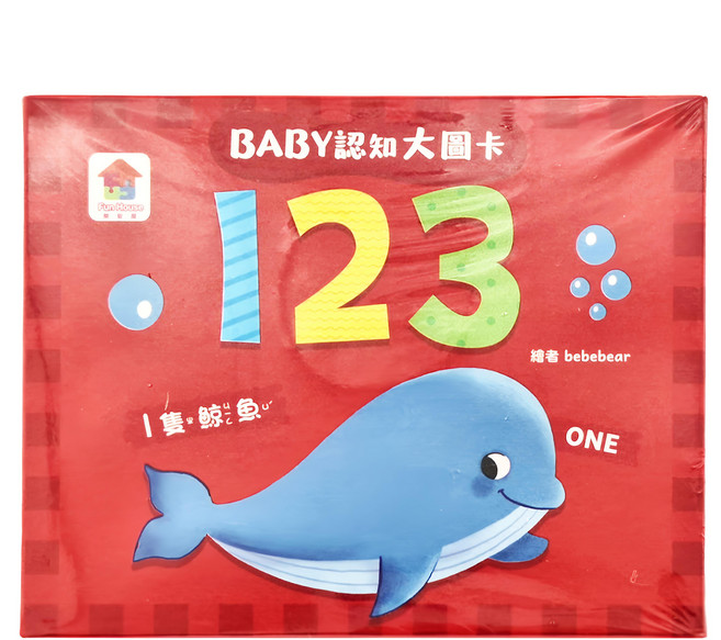 双美生活文創 認知大圖卡, 多色, 1盒