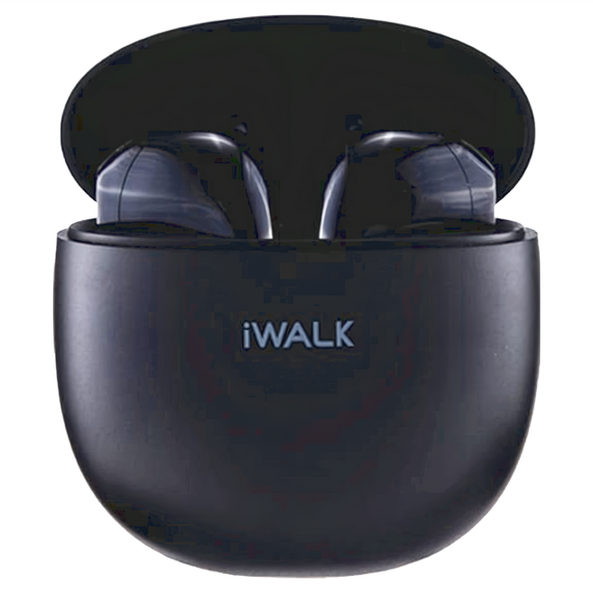 Iwalk Battery 無線 入耳式 無線耳機 遊戲模式 14.2mm動圈 4.5H Playtime 黑色 BTA006