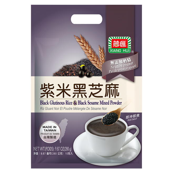 薌匯 紫米黑芝麻 10包, 280g, 1袋