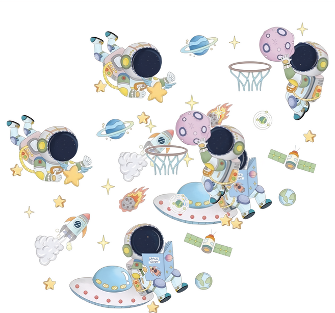 ins 歐風系列 壁貼 2張 90 x 30cm c054 1組, 多色