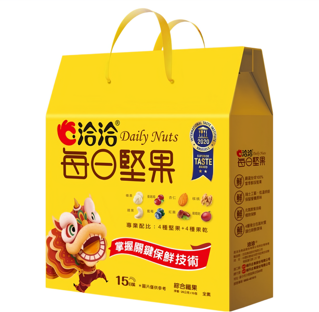 ChaCha 洽洽 每日堅果禮盒 綜合纖果, 1盒