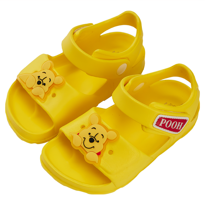 BORUI 柏睿鞋業 Winnie the Pooh 小熊維尼 兒童款 立體造型防水涼鞋