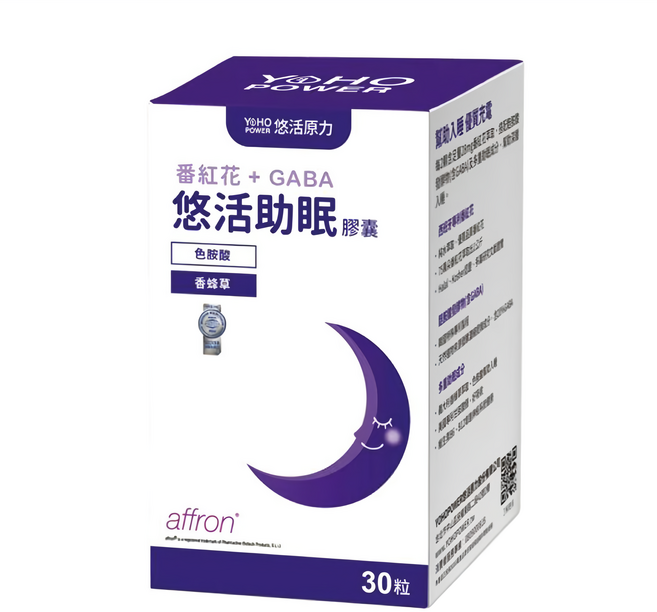 悠活原力 悠活助眠複方膠囊, 512mg, 30顆, 1罐