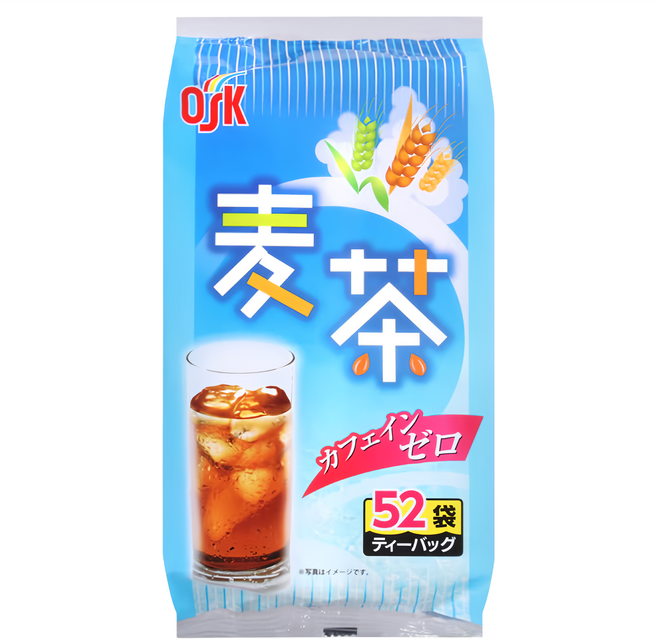 OSK 小谷穀粉 麥茶, 8g, 52包, 1袋
