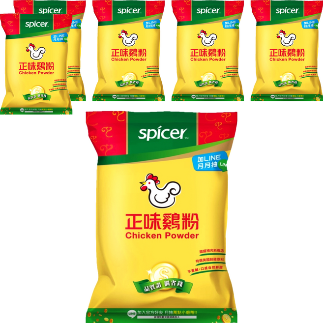 小磨坊 正味雞粉, 1kg, 6包