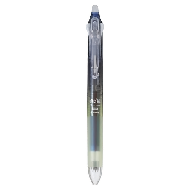 PILOT 百樂 FRIXION 永恆的夏季 0.38三色摩擦筆 Slim, 螢火蟲 黑色, 1支