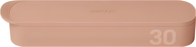 모윰 이중밀폐 이유식 큐브 6구, 30ml, 테라코타, 1개