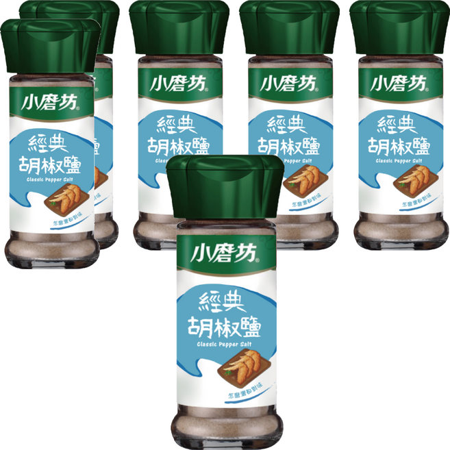 小磨坊 經典胡椒鹽, 38g, 6瓶