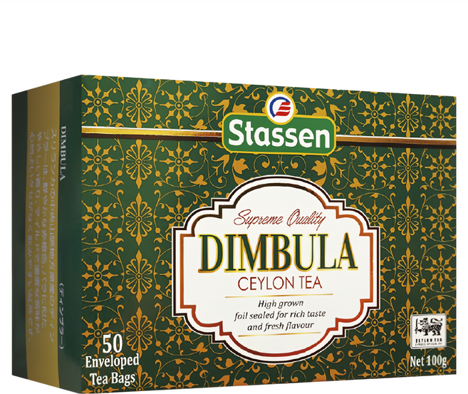 Stassen 司迪生 汀布拉紅茶, 2g, 50包, 1盒