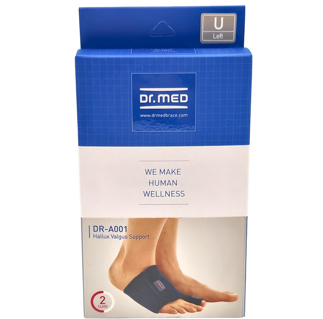 Dr.MED 拇指外翻固定護套 左 DR-A001, 1盒