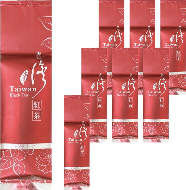 喝茶閒閒 台茶18號紅玉紅茶, 60g, 1包, 8包