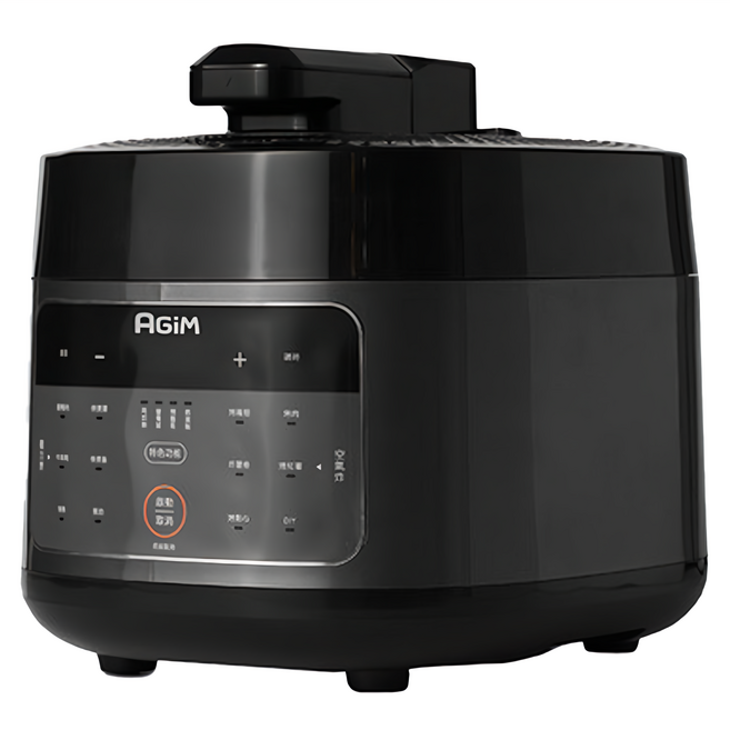 AGiM 法國阿基姆 氣炸壓力萬用電子鍋, EP-680L, 黑色