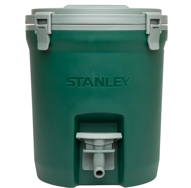STANLEY 台灣公司貨 冒險系列 Water Jug 保溫冷飲桶, 錘紋綠, 7.5L, 1個