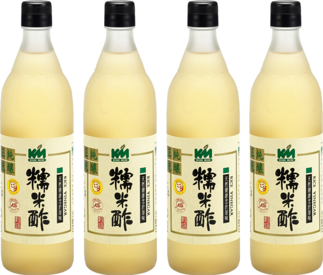 KOKUMORI 穀盛 糯米酢, 600ml, 4瓶