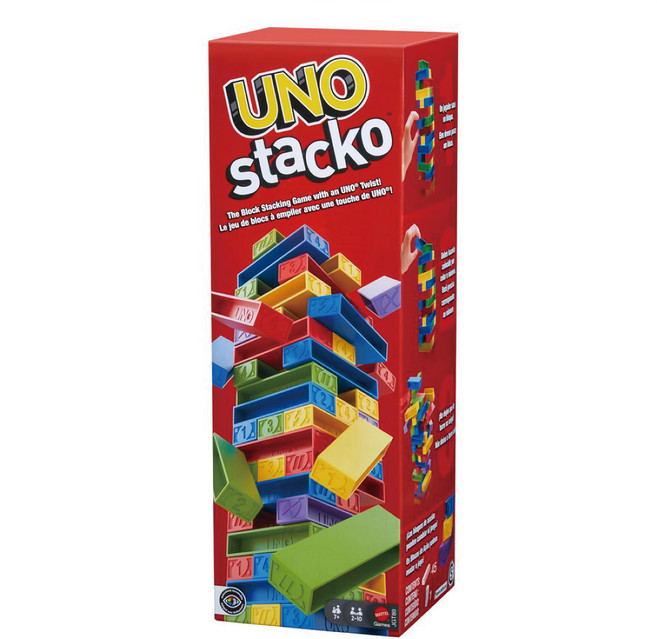 美國 UNO 疊疊樂, 1盒, 多色