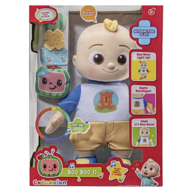 CoComelon 可可瓜 Boo Boo JJ 醫療器具遊戲組, 痛痛飛, 1組