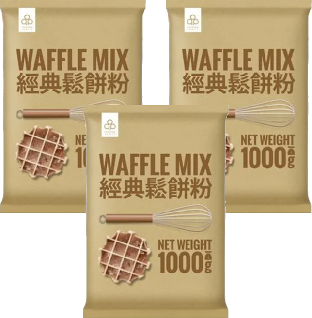 開元食品 經典鬆餅粉, 1kg, 3包