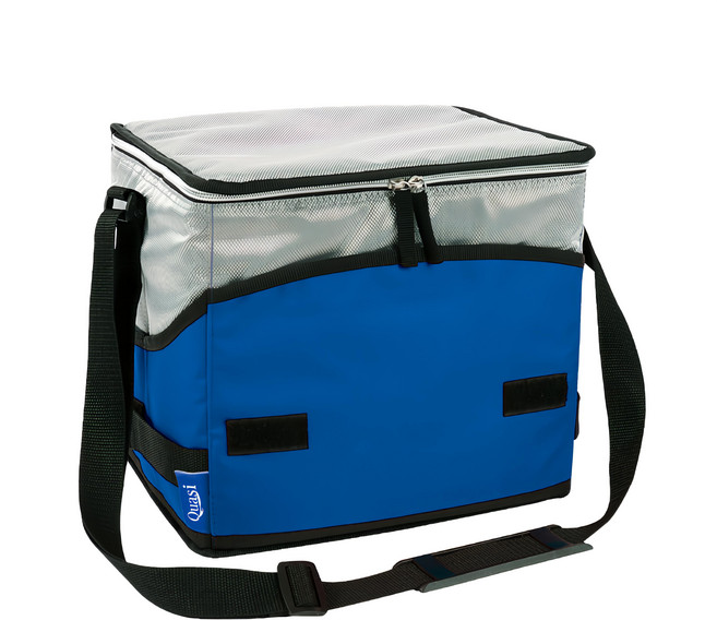 歐思樂 摺疊保鮮袋 保溫保冷, 藍色, 1個