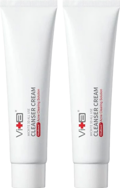 Swissvita 薇佳 微晶3D全能洗顏霜 VitaBtech升級版, 100g, 2條