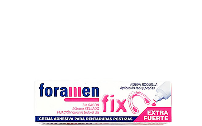 foramen 假牙黏著劑 45g, 1入, 1條