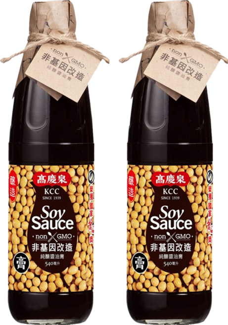 高慶泉 非基因改造純釀醬油膏, 540ml, 2瓶