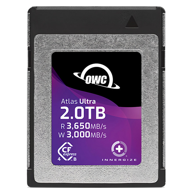 OWC Atlas Ultra CFexpress 4.0 Type B 記憶卡 OWCCFXB4U02000, 2TB, 1個