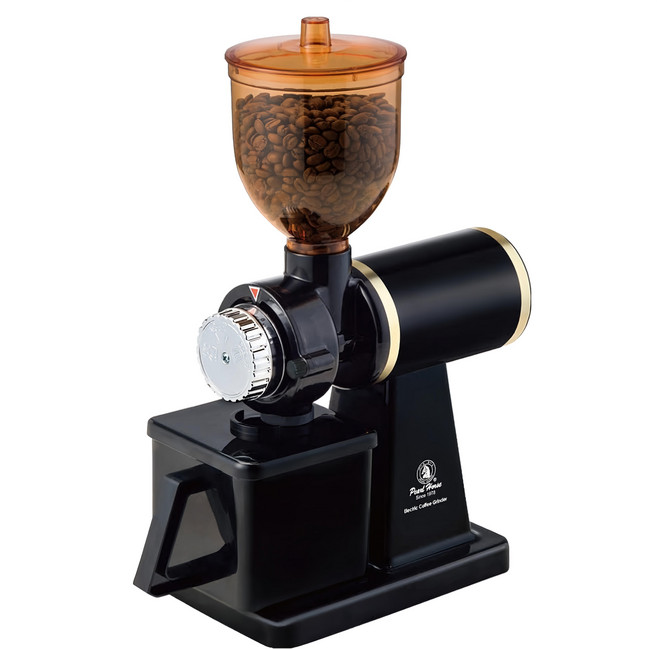 Pearl Horse 寶馬 專業電動咖啡磨豆機 SHW-388-S-B, 黑色, 1台