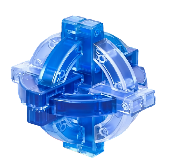 YouRPUZZLE-孔明鎖-孔明球-蒼蒼L2735, 1層, 1入