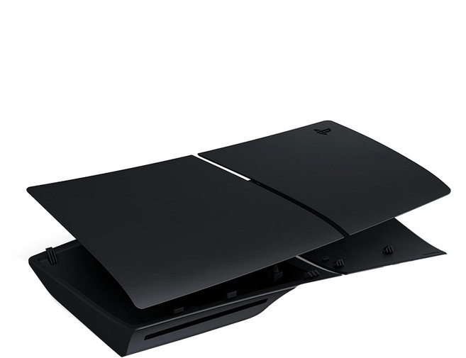 PlayStation PS5 Slim 主機護蓋, ZL.A00TZ.0VS., 午夜黑, 1個