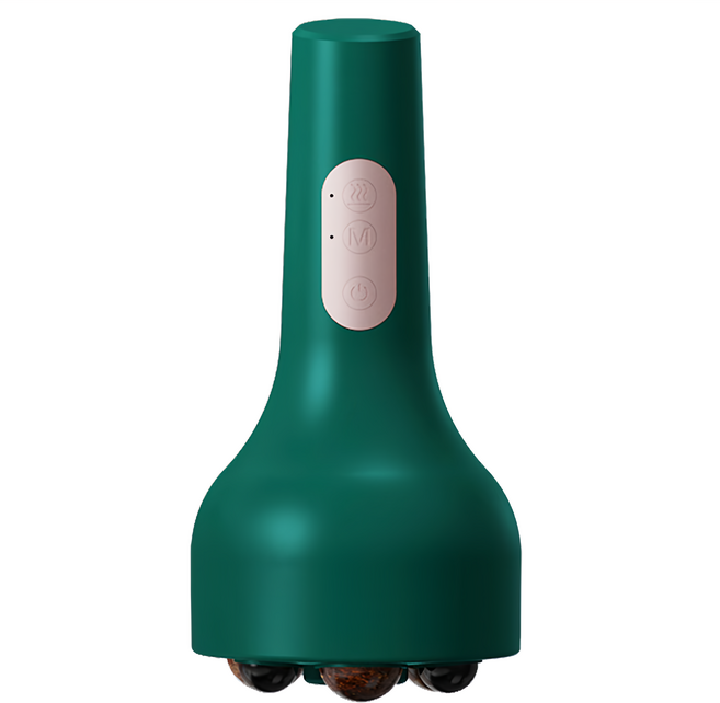 ANTIAN 智能電動腹部按摩儀 XYT2028, 綠色