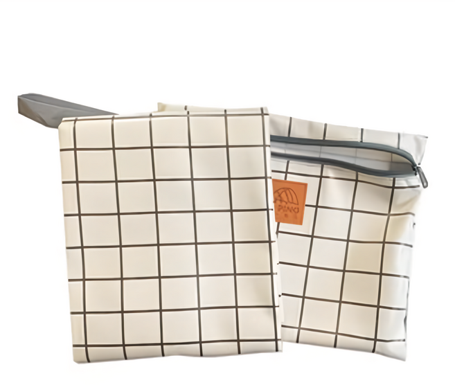 I CA PING 愛露愛玩 防潑水桌巾, 白格