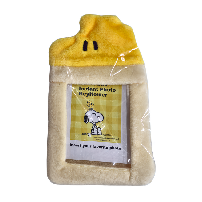 SK JAPAN PEANUTS 花生漫畫 絨布相框鎖圈 15.5 x 8.5 x 1cm 6歲以上適用, 糊塗塌克, 1個
