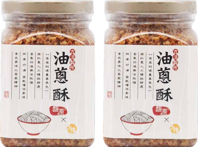 SUNFOOD 太禓食品 古法製作油蔥酥, 300g, 2罐