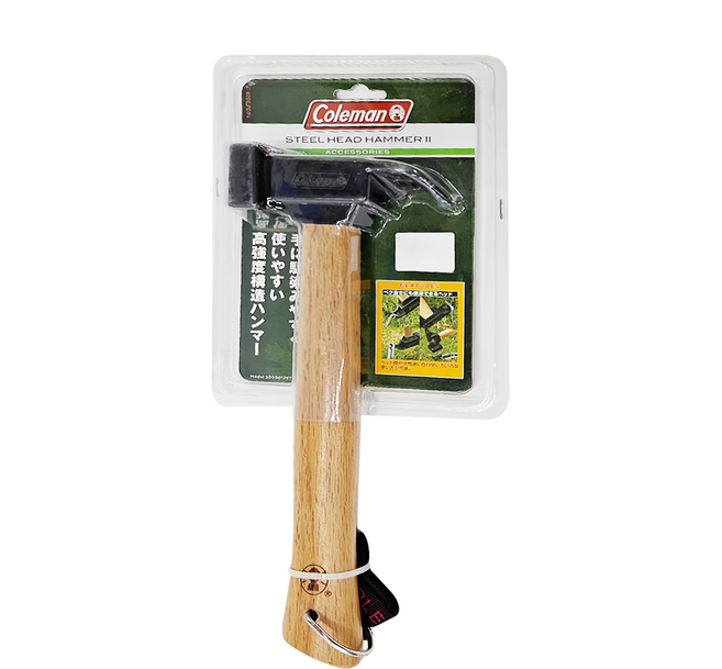 Coleman 強力達人鋼鎚II CM-2872JM000, 黑色 + 原木色, 1支