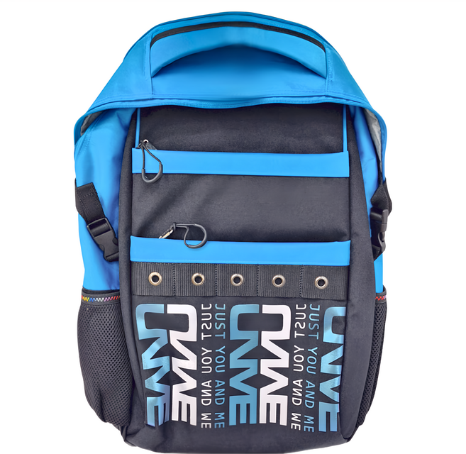 UnMe 台灣製 MAX加大版帥氣韓風休閒人體工學大空間後背書包 145cm以上適用, 湖水綠